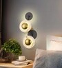 Sconce Designer Wall Lamp | Modern Decorative LED Light with 3 Color Modes (Warm/Natural/Cool) | Elegant Lighting for Living Room, Bedroom & Indoor Spaces (Black)
