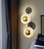 Sconce Designer Wall Lamp | Modern Decorative LED Light with 3 Color Modes (Warm/Natural/Cool) | Elegant Lighting for Living Room, Bedroom & Indoor Spaces (Black)