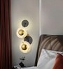Sconce Designer Wall Lamp | Modern Decorative LED Light with 3 Color Modes (Warm/Natural/Cool) | Elegant Lighting for Living Room, Bedroom & Indoor Spaces (Black)