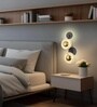 Sconce Designer Wall Lamp | Modern Decorative LED Light with 3 Color Modes (Warm/Natural/Cool) | Elegant Lighting for Living Room, Bedroom & Indoor Spaces (Black)