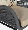 Sconce Rope Chair in Grey Finish Sconce Rope Chair in Grey Finish