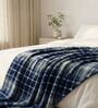 Blue Scott Cloudy Mink Silky-Soft All Season Single Blanket