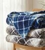Blue Scott Cloudy Mink Silky-Soft All Season Single Blanket