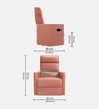 Scout Pro Fabric 1 Seater Recliner In Earth Colour