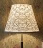 Beige Scroll Polymer Lamp Shade