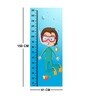 Scuba Diving in Multicolour Height Chart