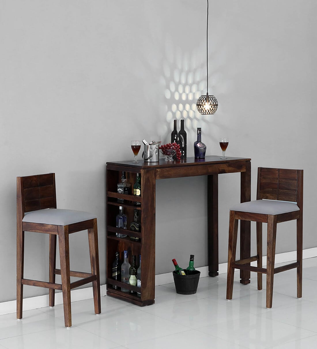 Teak pub table and chairs hot sale