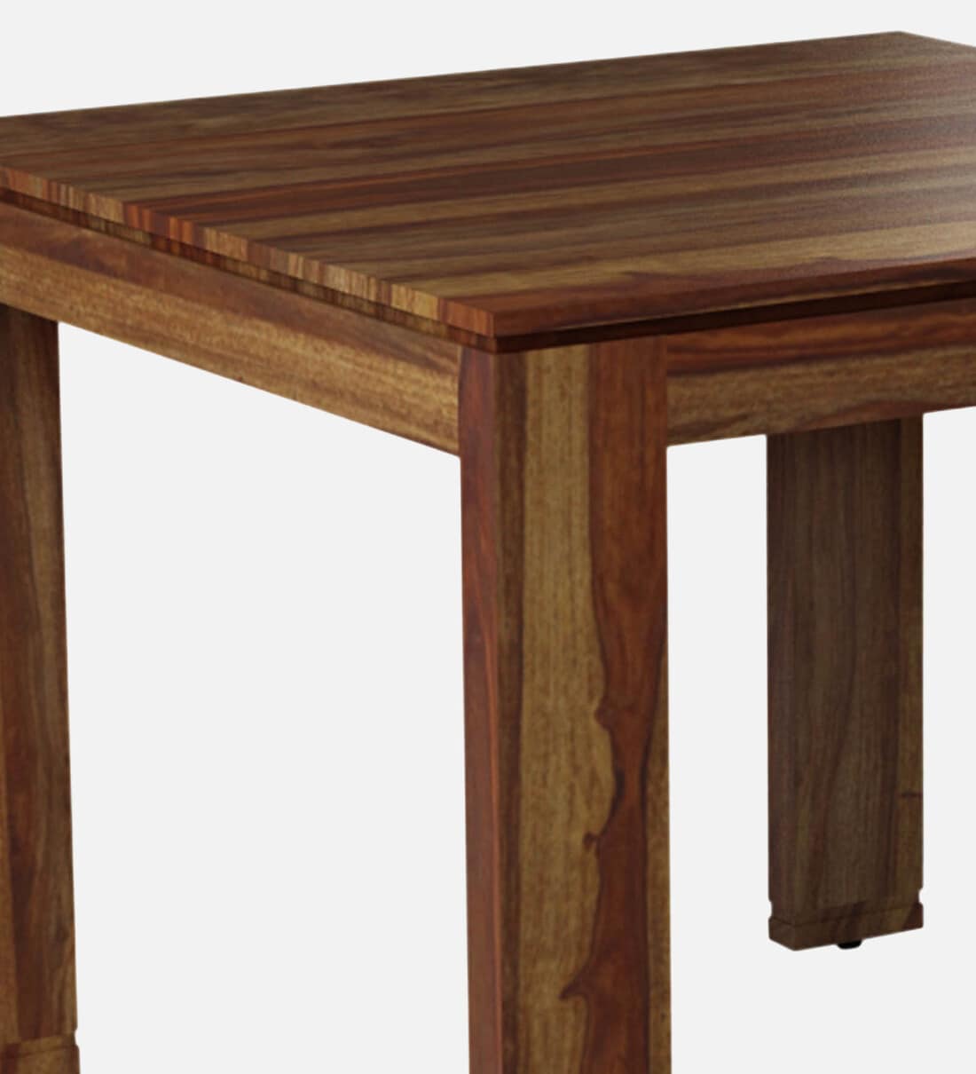 Buy Segur Sheesham Wood 4 Seater Dining Table In Provincial Teak Finish