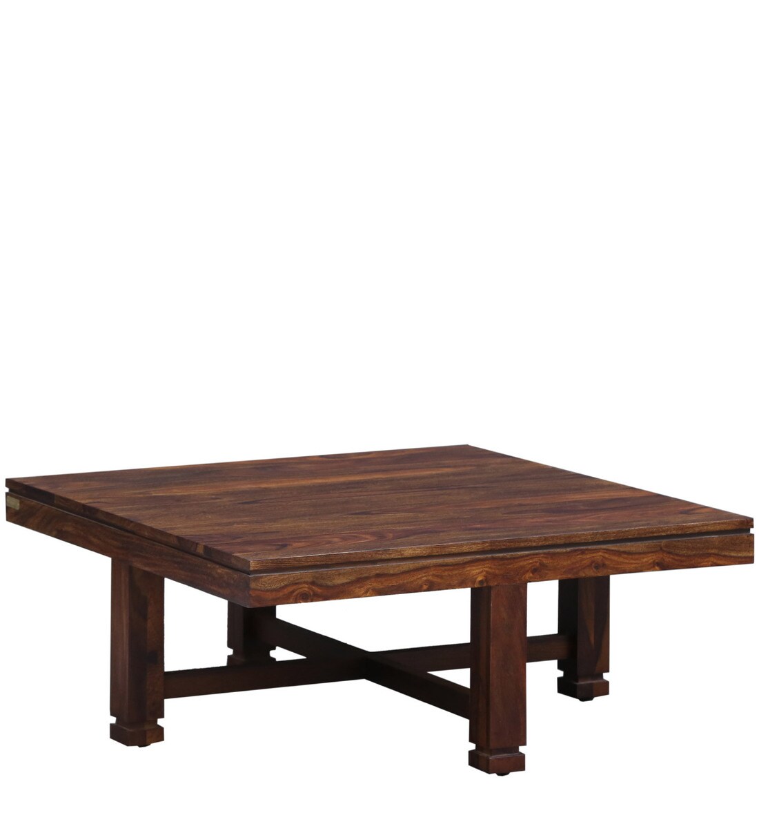 Buy Segur Solid Wood Nesting Coffee Table Set In Provincial Teak Finish