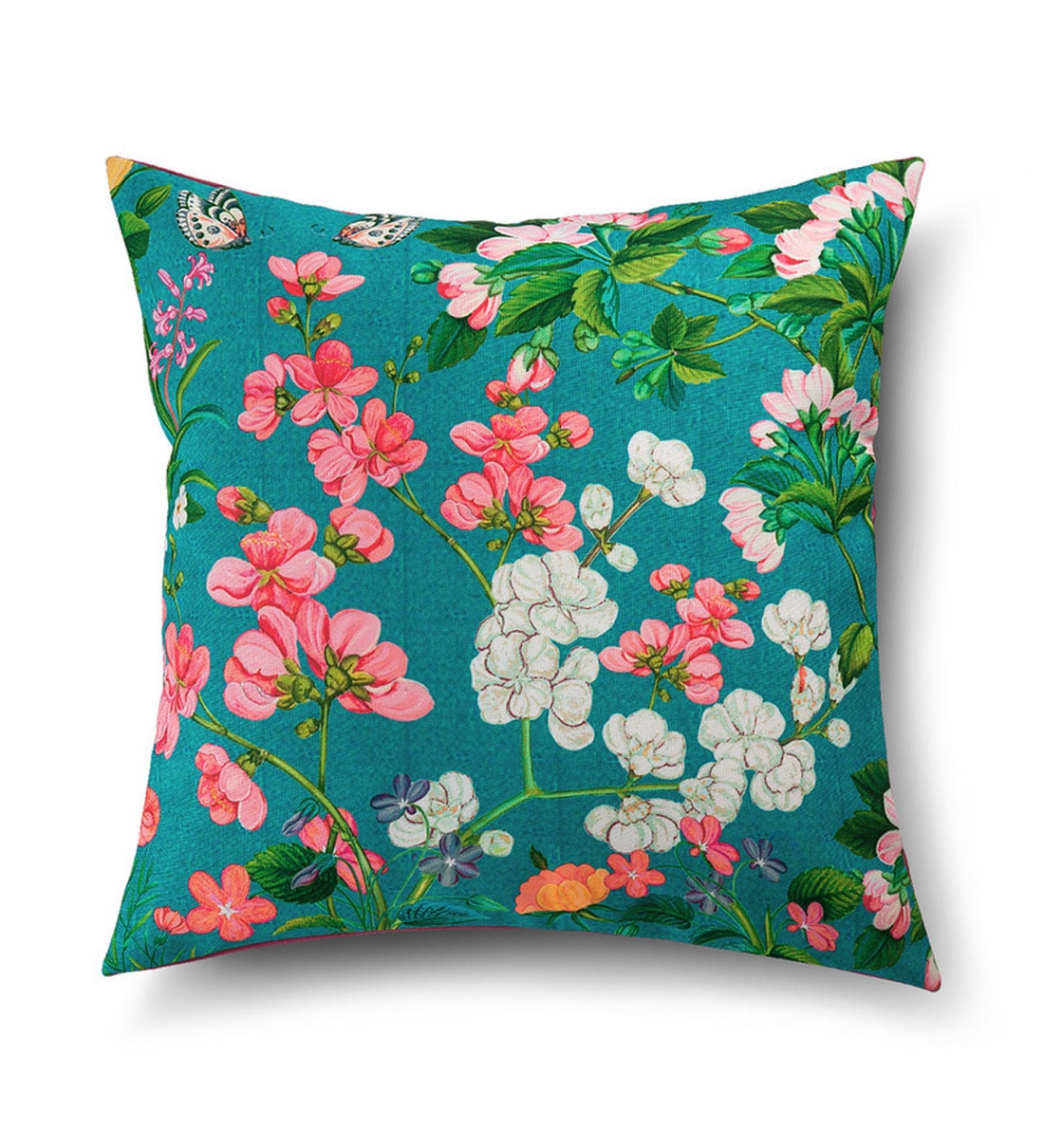 Buy Cotton Traditional Pattern 16x16 Inch Cushion Covers (Set Of 5) by