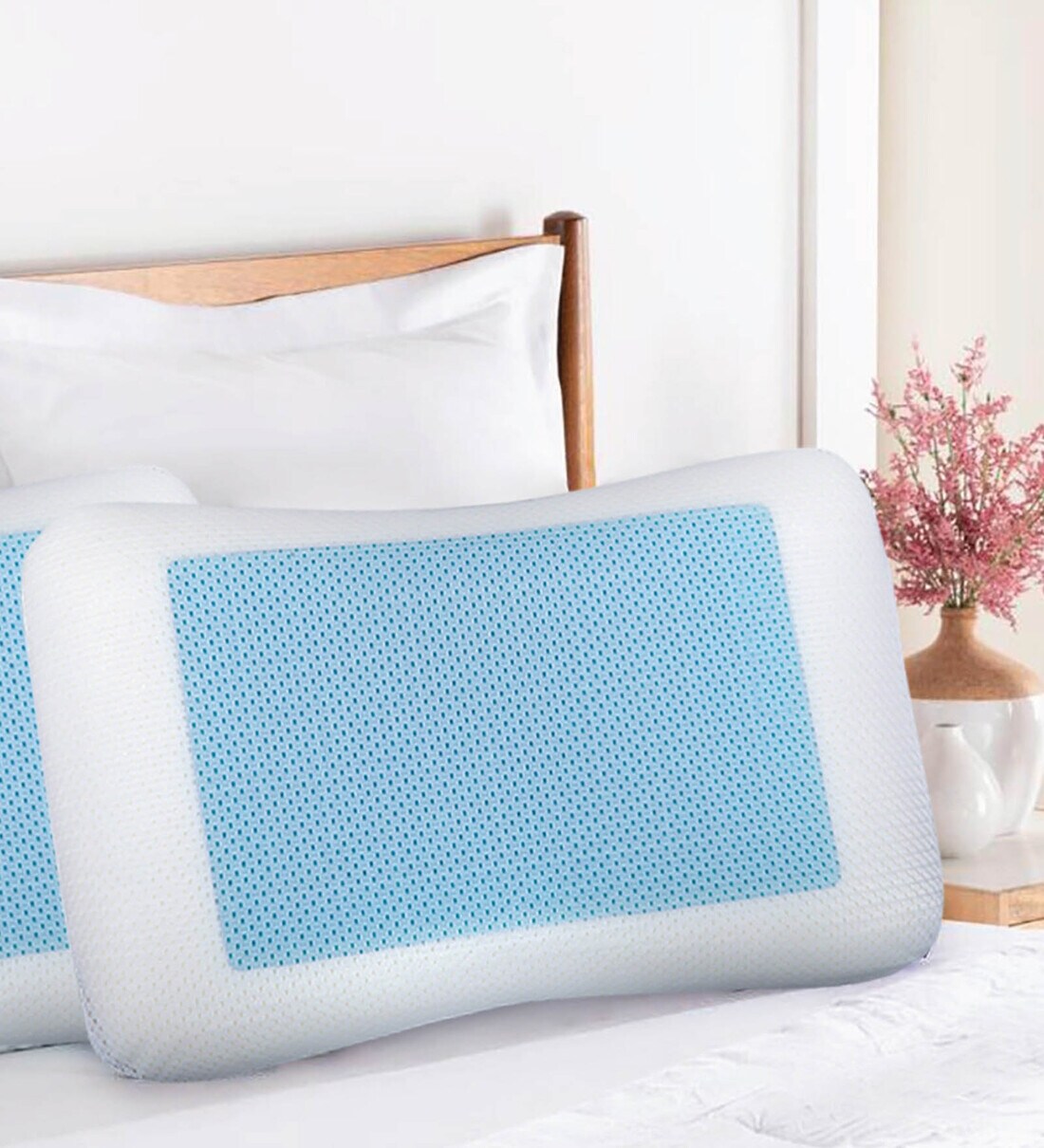 sharper image ergo gel pillow