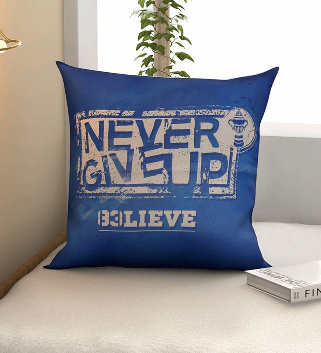 Buy Series 83 Special Edition Polyester Slogan Pattern 16x16 Inch ...