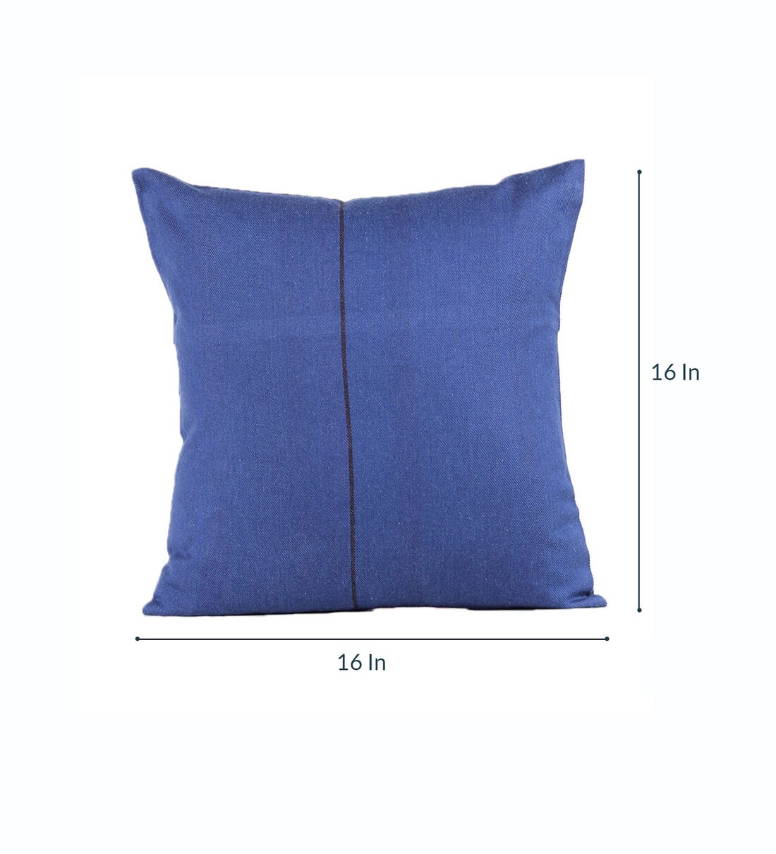 Buy Cotton Plain Solid 16x16 Inch Cushion Cover Online Solid Colour