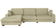 Ranger Fabric RHS Sectional Sofa in Beige Colour