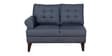 Serena Fabric LHS Sectional Sofa (2 + Lounger) In Blue Colour