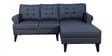 Serena Fabric LHS Sectional Sofa (2 + Lounger) In Blue Colour