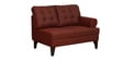 Serena Fabric RHS Sectional Sofa (2 + Lounger) in Garnet Red Colour