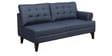 Serena Fabric RHS Sectional Sofa (3 + Lounger) in Blue Colour
