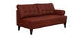 Serena Fabric RHS Sectional Sofa (3 + Lounger) in Garnet Red Colour