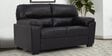 Serene Leatherette 2 Seater Sofa in Brown Color