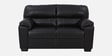 Serene Leatherette 2 Seater Sofa in Brown Color