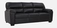 Serene Leatherette 3 Seater Sofa in Brown Color