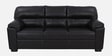 Serene Leatherette 3 Seater Sofa in Brown Color