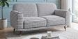 Serenee Classic Houndstooth 2 Seater Upholstered Sofa Serenee Classic Houndstooth 2 Seater Upholstered Sofa