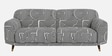 Serenee Urban Maze 3 Seater Upholstered Sofa Serenee Urban Maze 3 Seater Upholstered Sofa