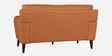 Sereno Leather Fabric 2 Seater Sofa Set In Brown Colour