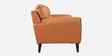 Sereno Leather Fabric 3 Seater Sofa Set In Brown Colour