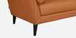 Sereno Leather Fabric 3 Seater Sofa Set In Brown Colour
