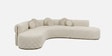 Sereno Rhs 3 Seater Sofa In Light Grey Colour