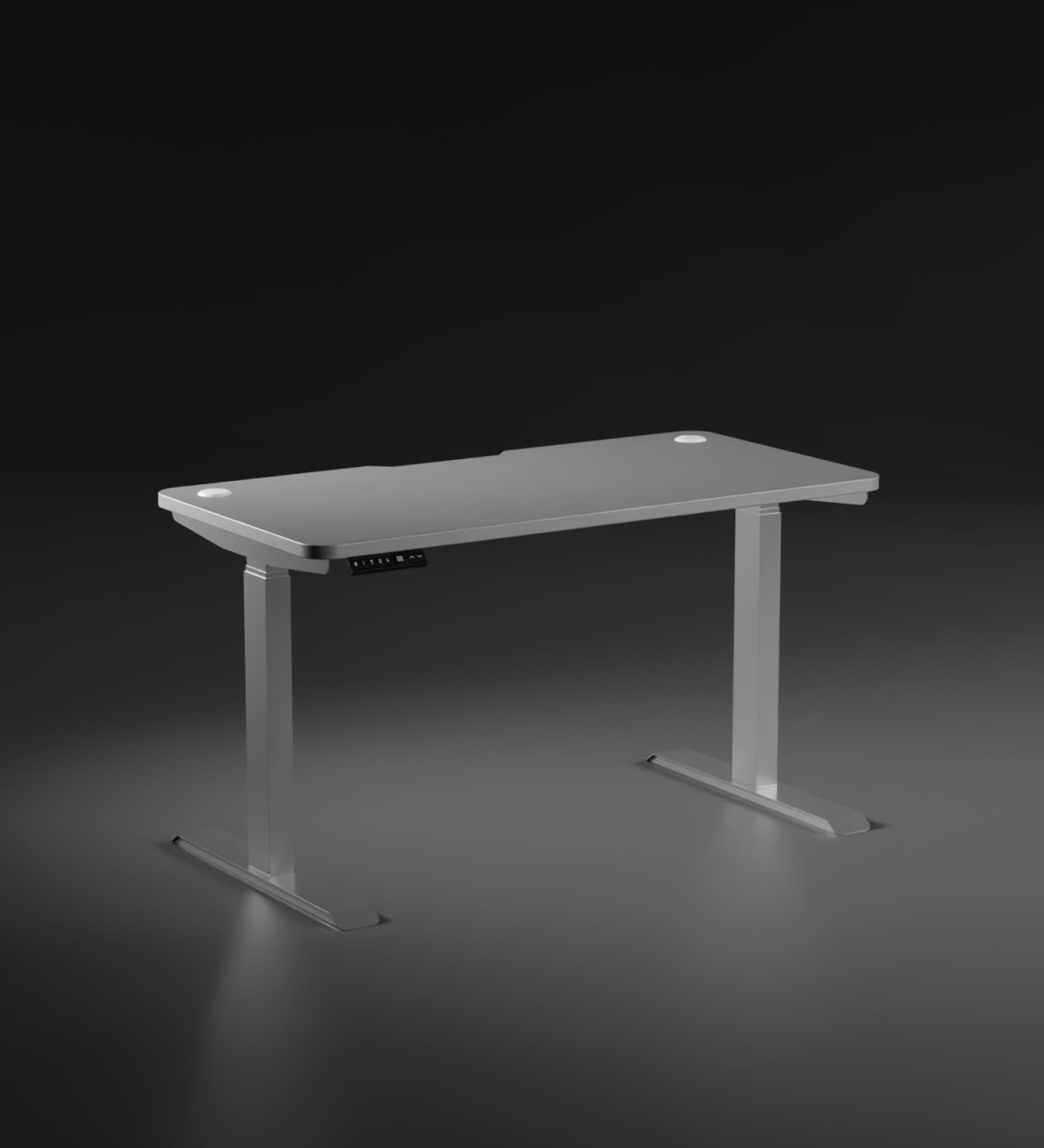 Se Desk Pro Height Adjustable Desk In Grey Finish (1500X750mm) Se Desk Pro Height Adjustable Desk In Grey Finish (1500X750mm)