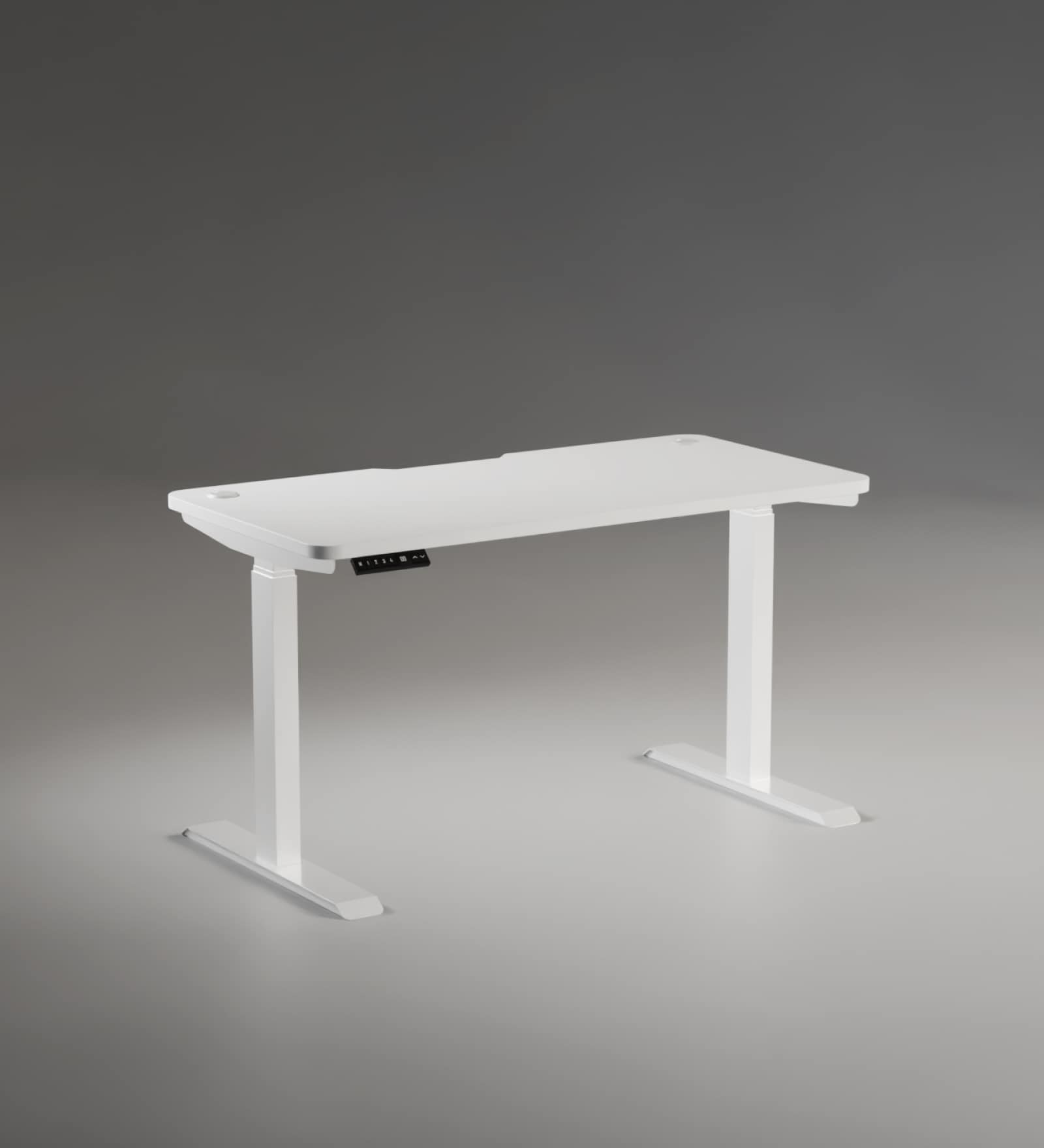 Se Desk Pro Height Adjustable Desk In White Finish (1500X750mm) Se Desk Pro Height Adjustable Desk In White Finish (1500X750mm)
