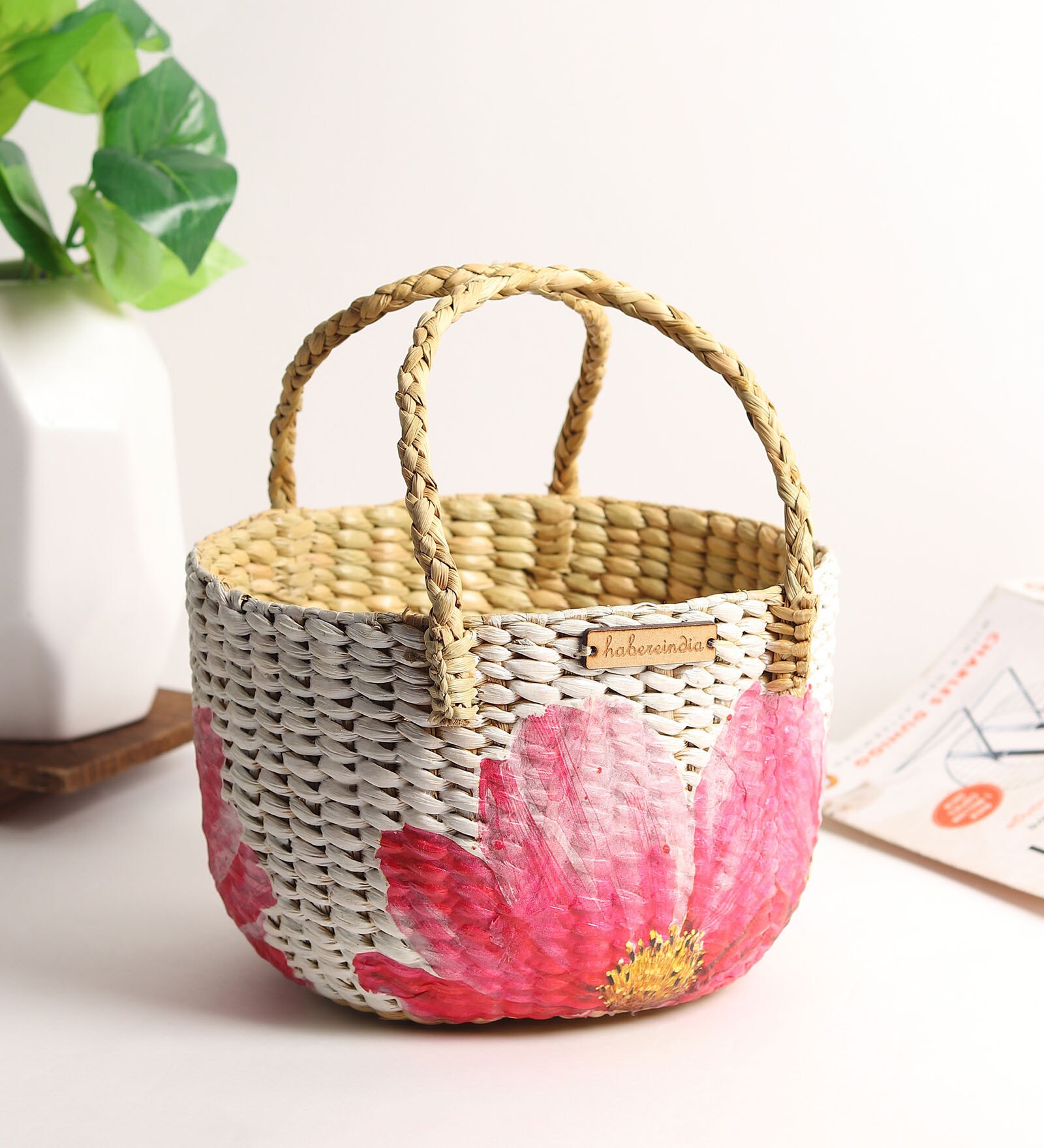 Seagrass Fruit Basket (Multicolor)