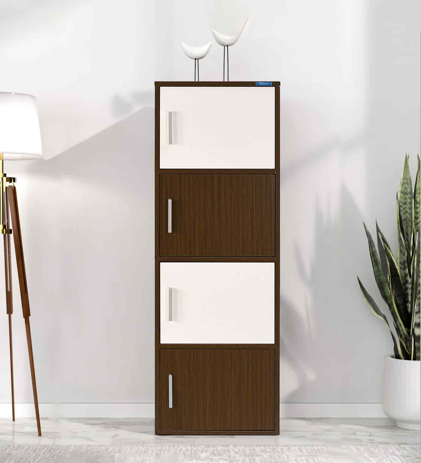 Sear 4 Tier Storage Cabinet In Legno Oak Finish Sear 4 Tier Storage Cabinet In Legno Oak Finish