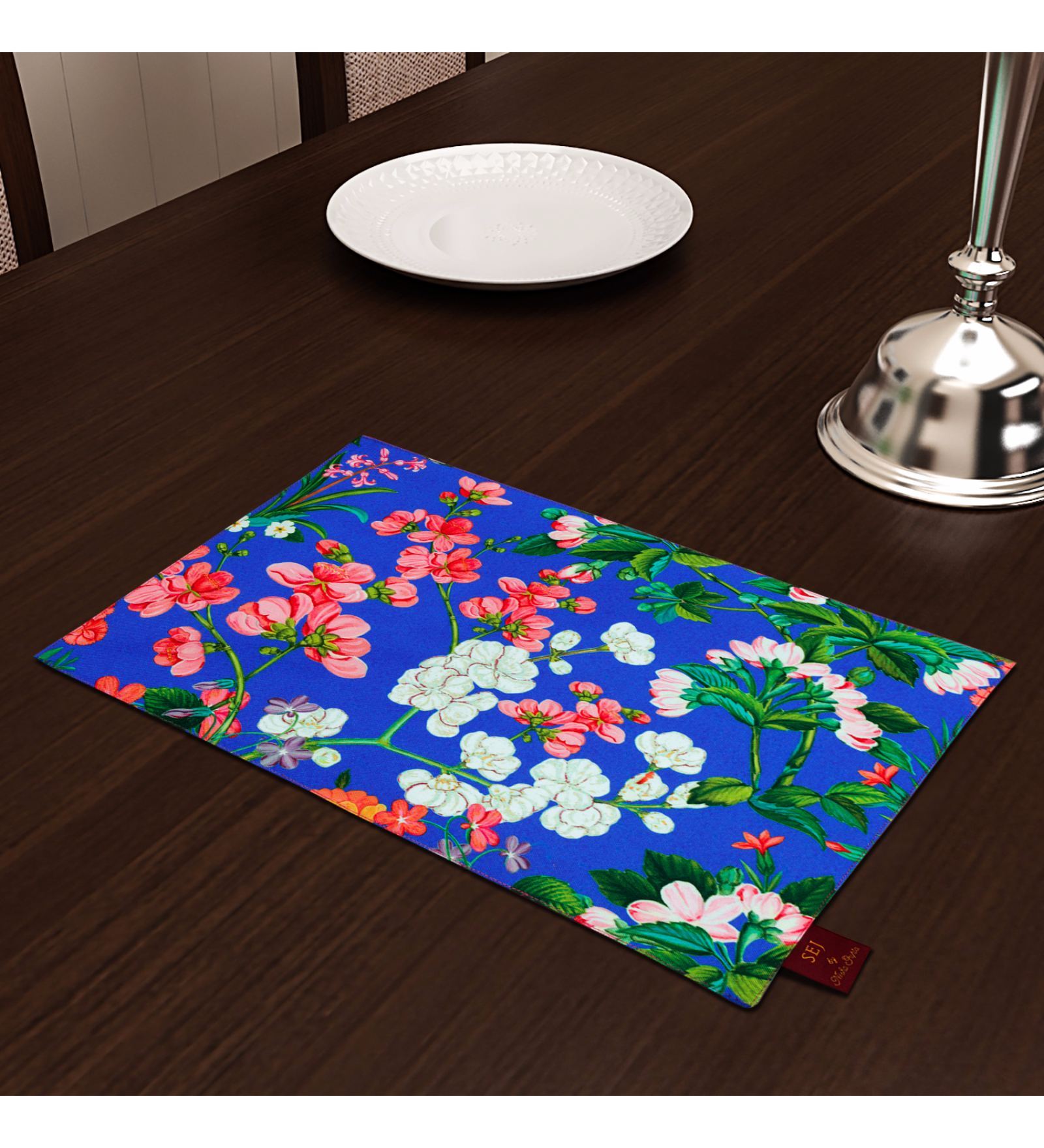 Buy SEJ by Nisha Gupta Blue High Definition Premium Cotton Table