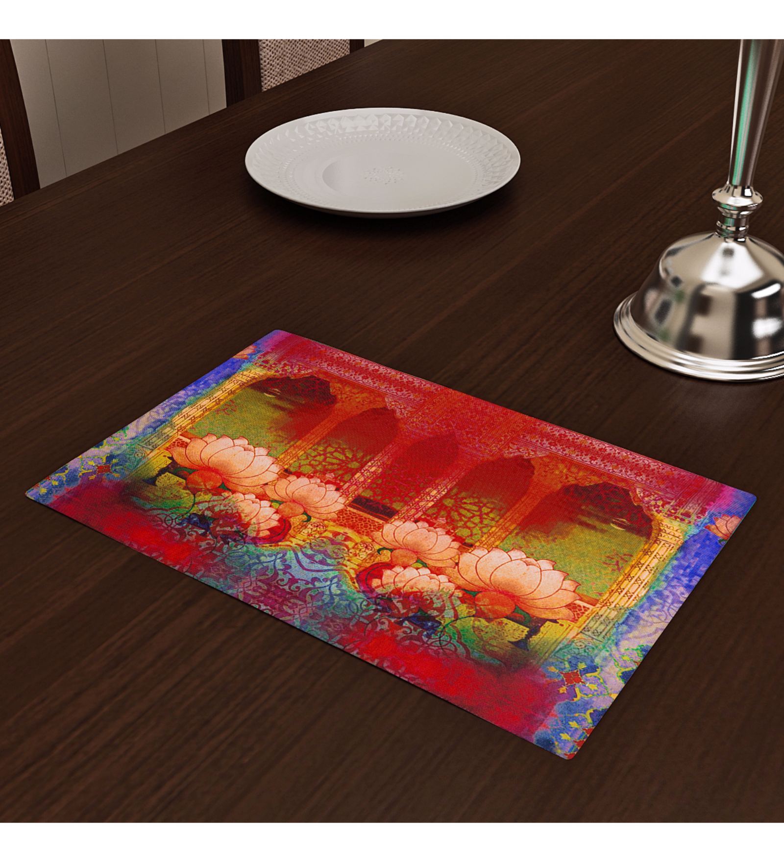 Buy Cotton Multicolour Rectangular Placemats Set Of 6 by SEJ By Nisha Gupta at 74 OFF by SEJ