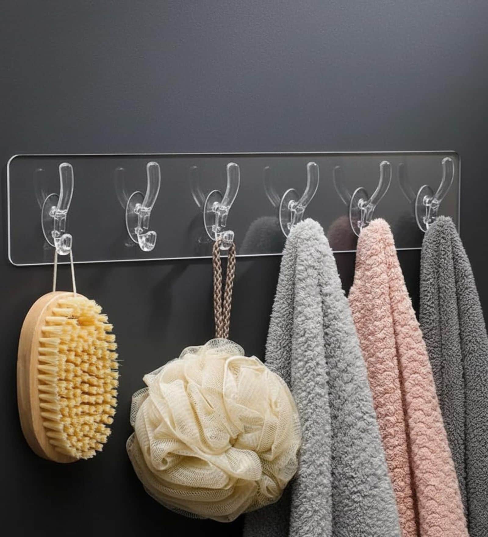 Self Adhesive Wall Hanger 6 Hooks