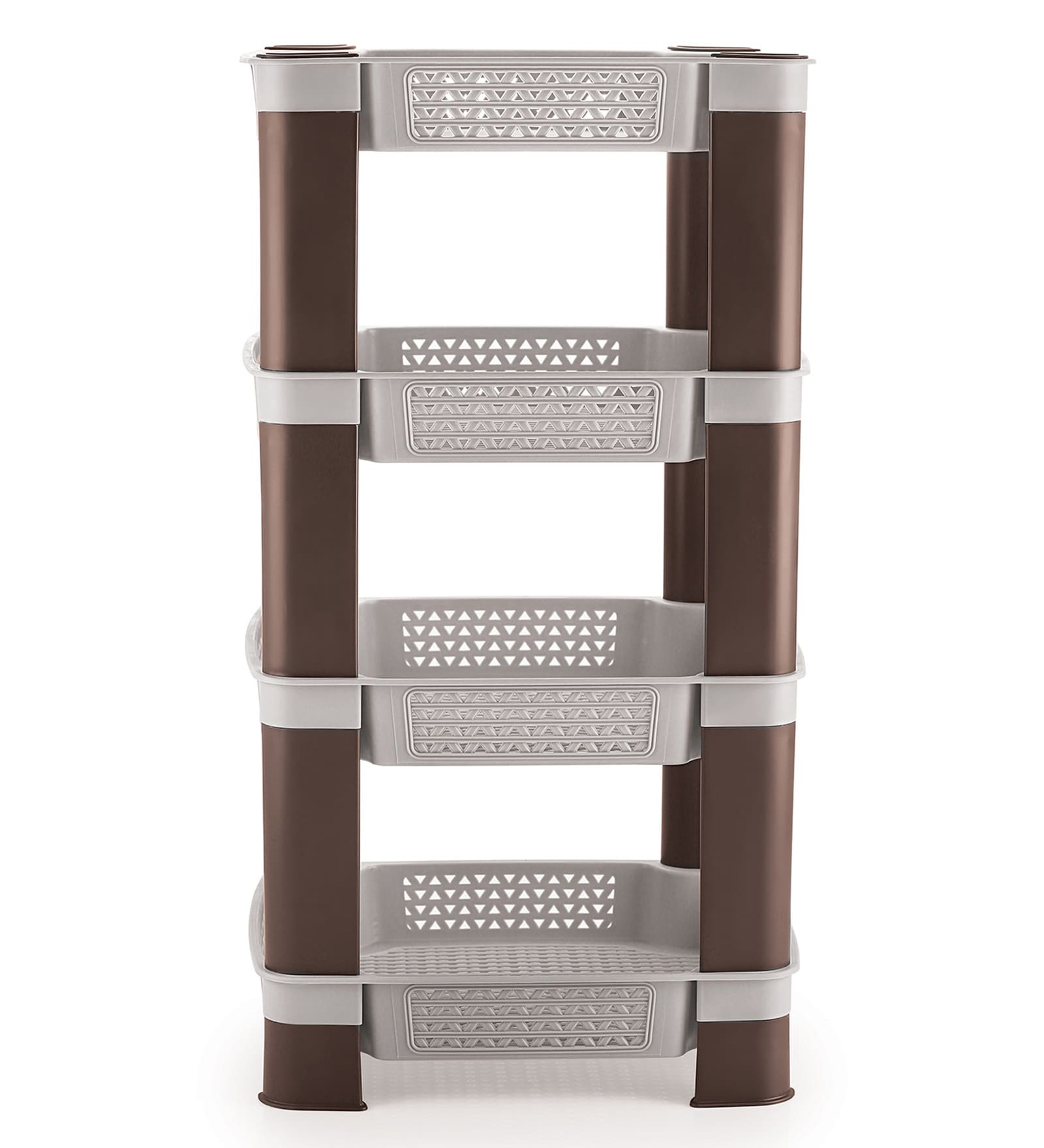 Plastic 4 Tier Kitchen Storage Racks
