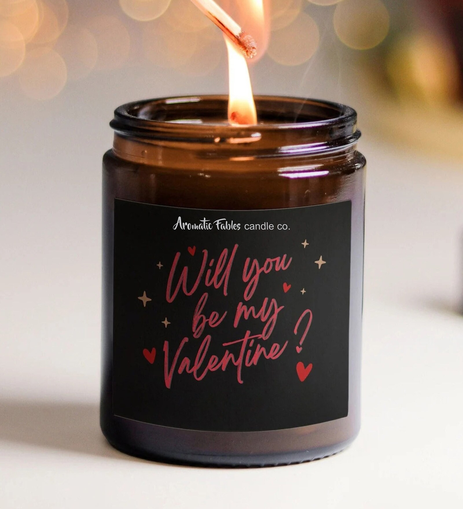 Serenade Jasmine White Wax Scented Jar Candle