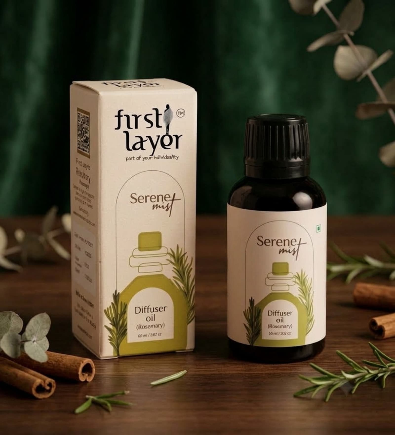 Serene Mist Rosemary Diffuser Oil