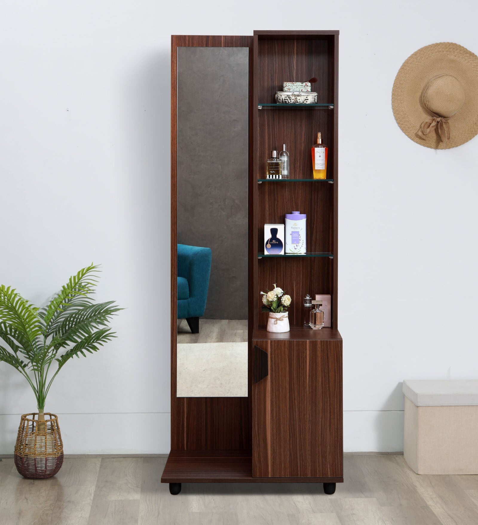 Serpa Dressing Unit in Walnut Colour