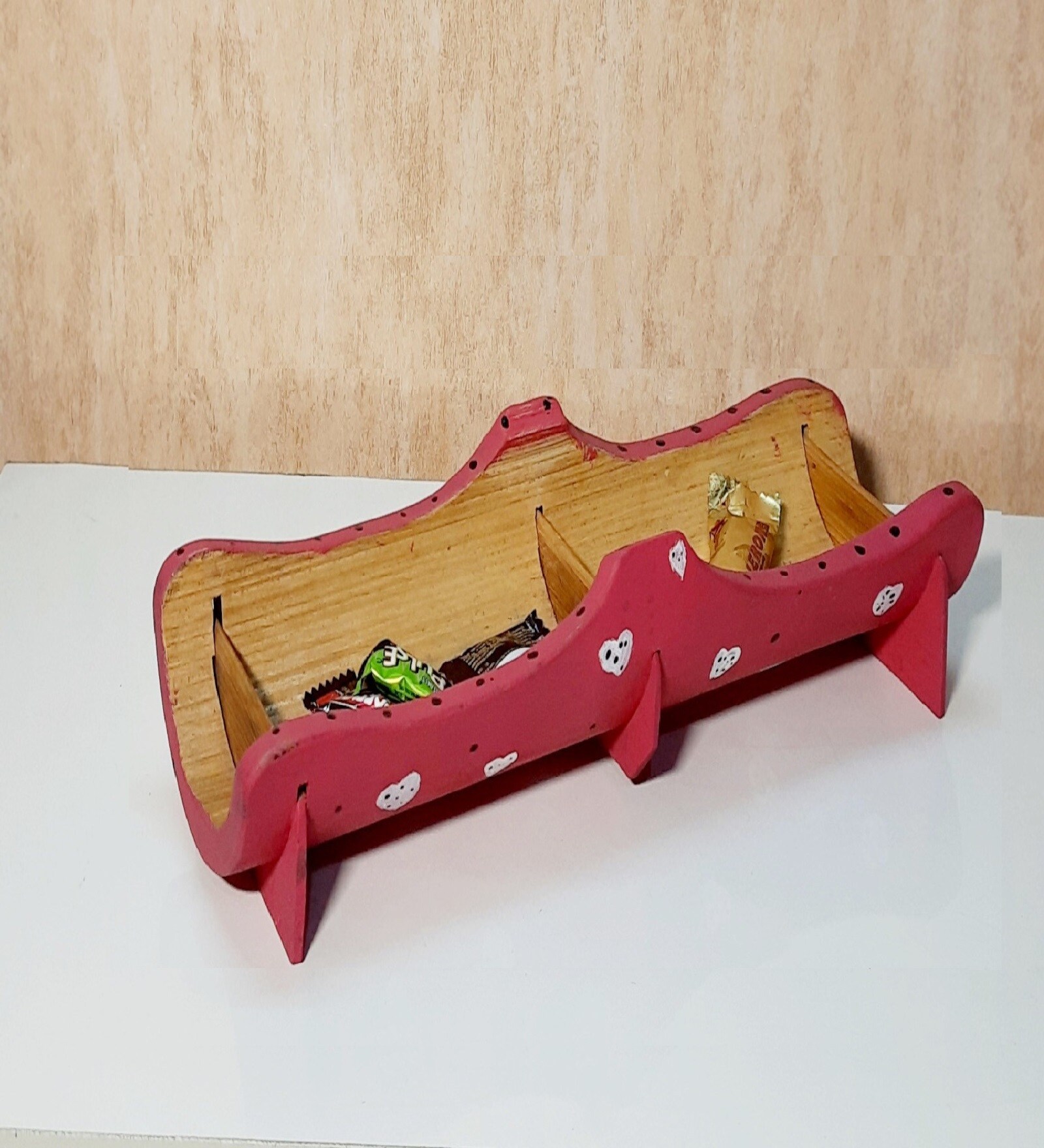 Serving Pink Bamboo Collectible