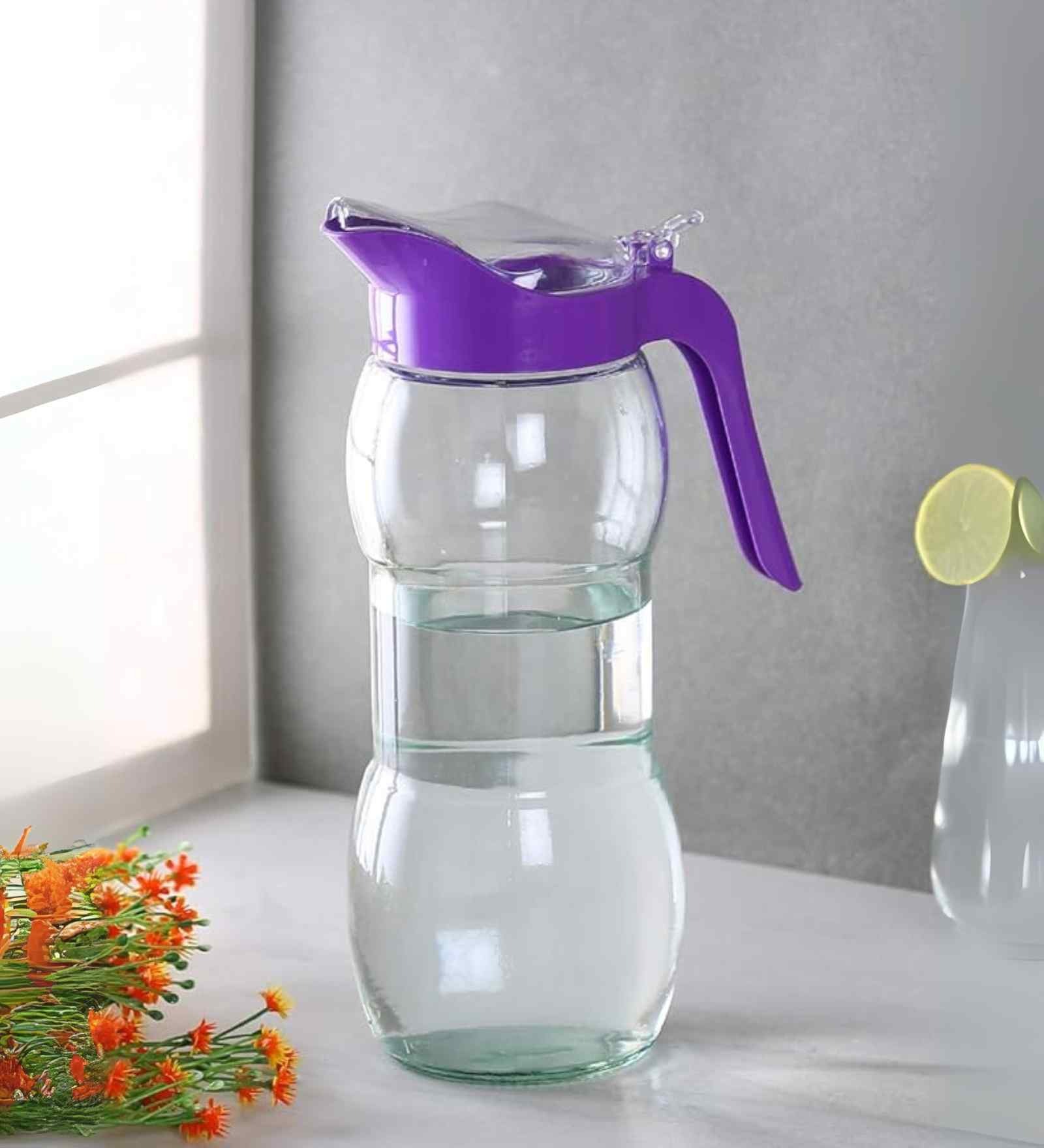 Set of 1 Crystal Lead Free Glass 1.5L Jug