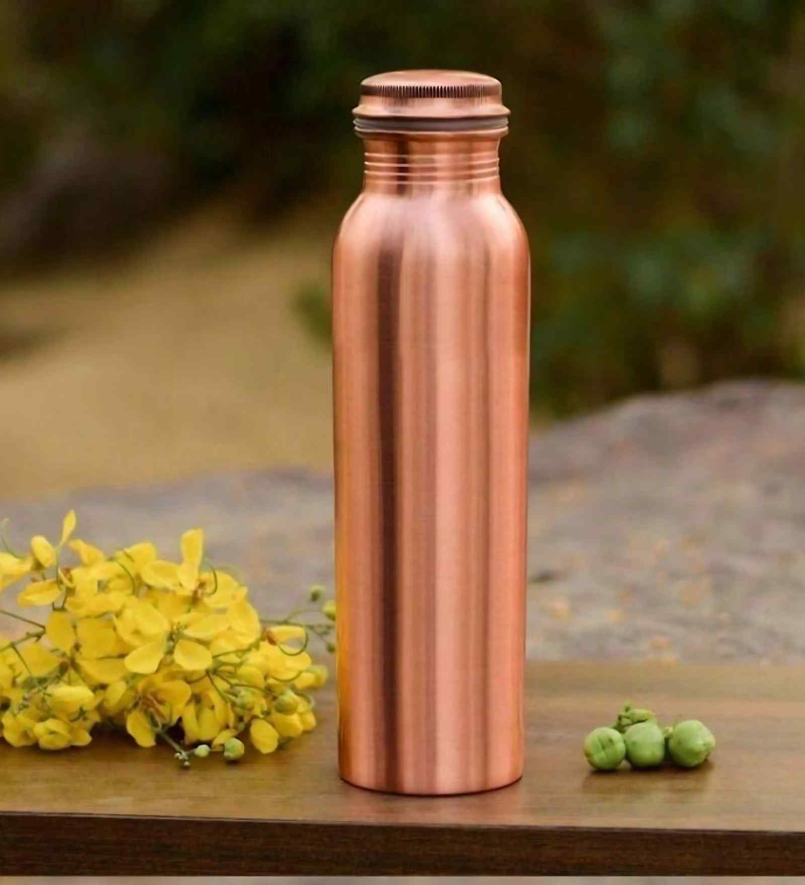 Set of 1 Ideal Copper 500ml Water Bottle