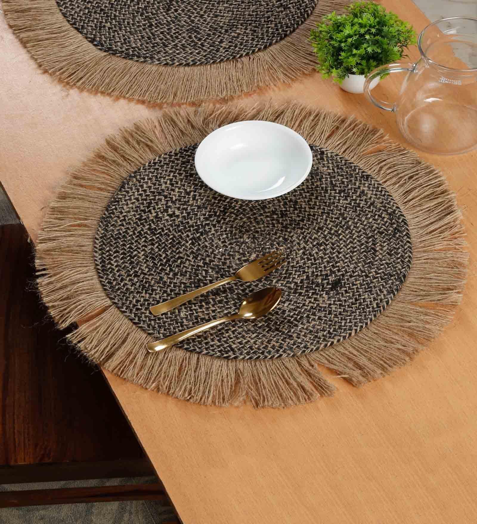 Set of 1 Pure Cotton Geometric Print Digitally Printed Table Runner
