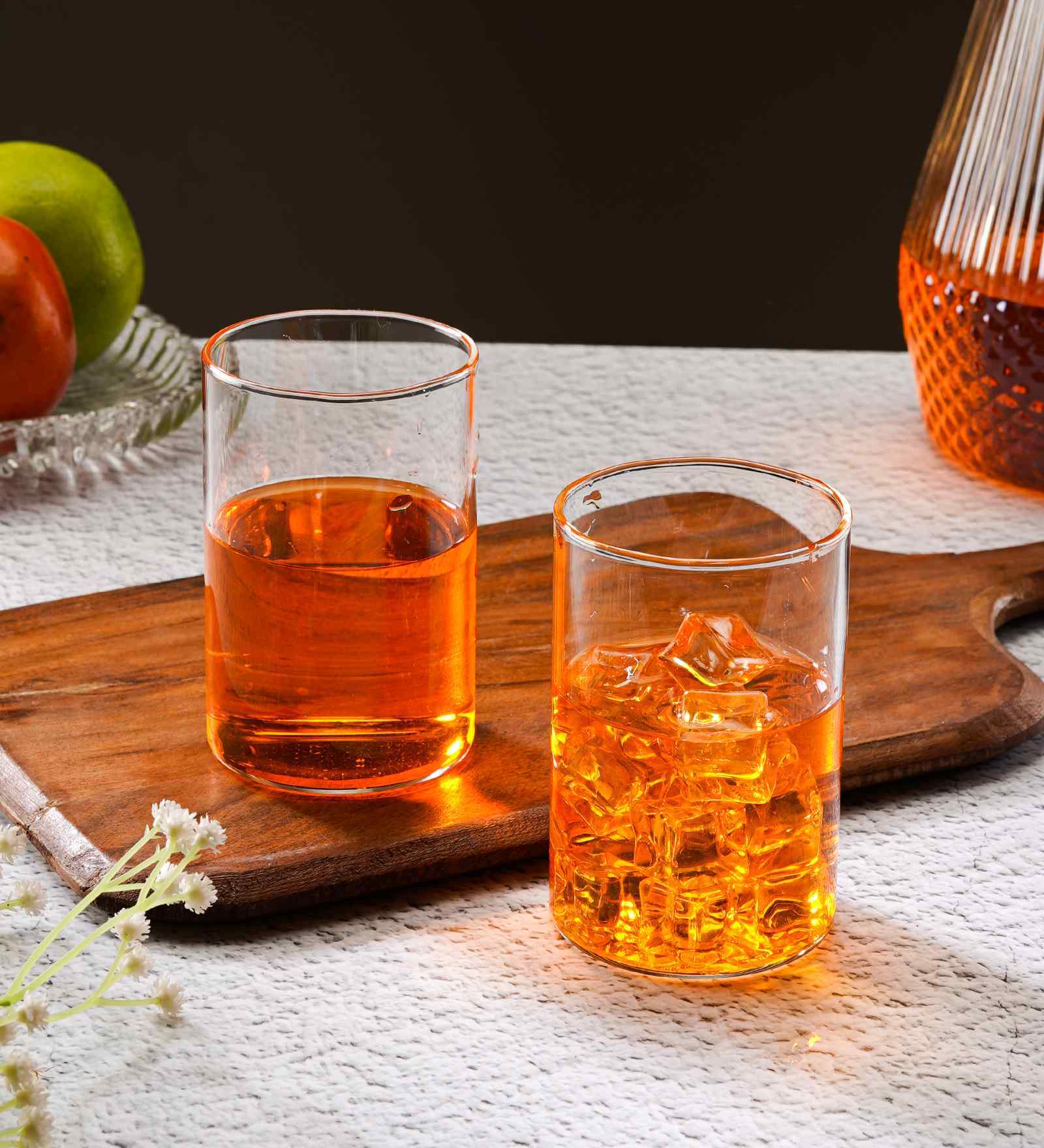 Set of 6 Borosilicate Water Juice Glass
