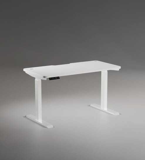 Se Desk Pro Height Adjustable Desk In White Finish (1200X600mm)
